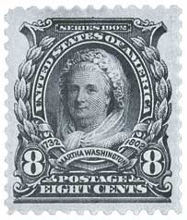 # 306 - 1902 8c Martha Washington