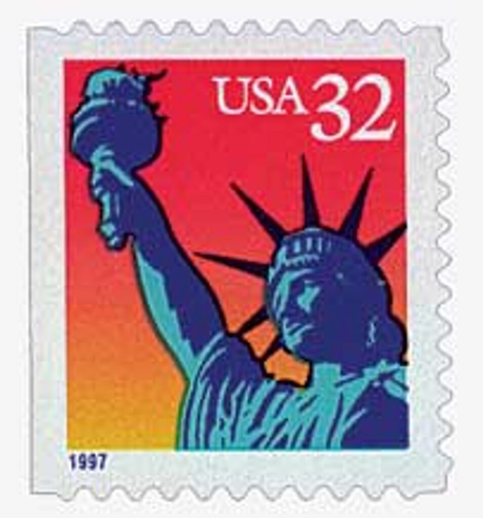 # 3122 - 1997 32c Statue of Liberty