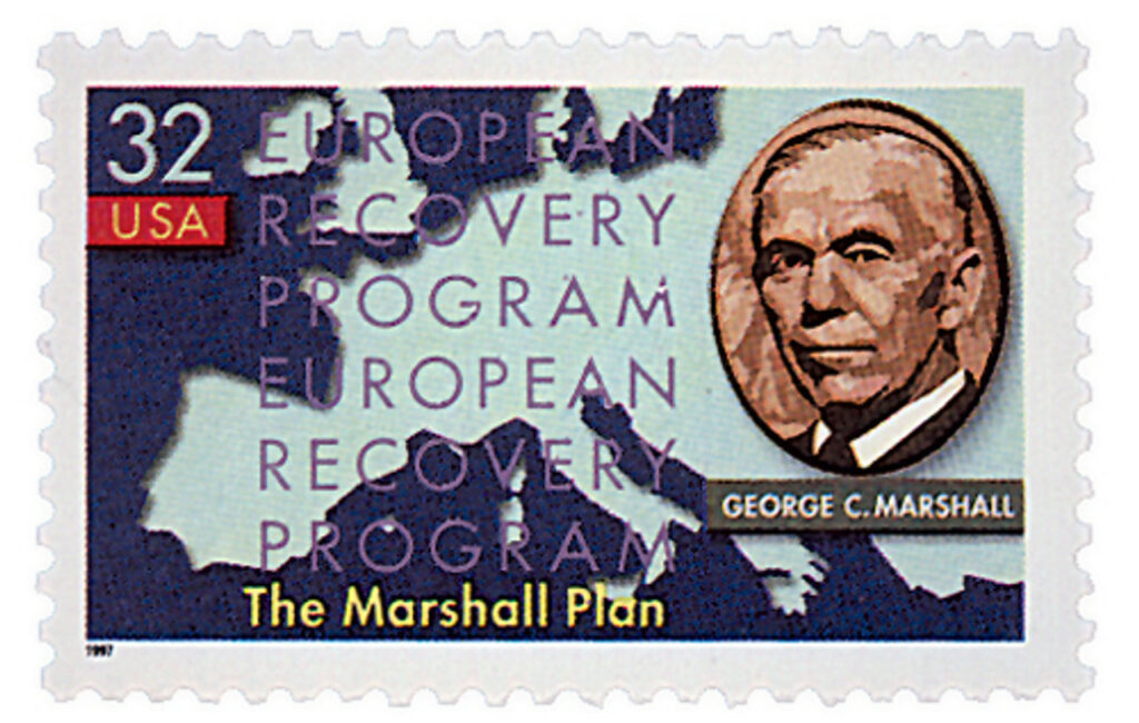 1997 32¢ Marshall Plan