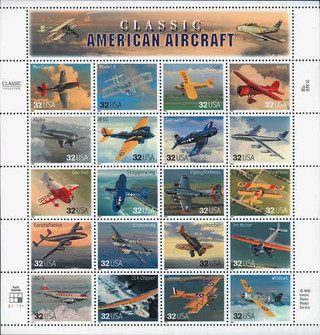 # 3142 - 1997 32c Classic American Aircraft