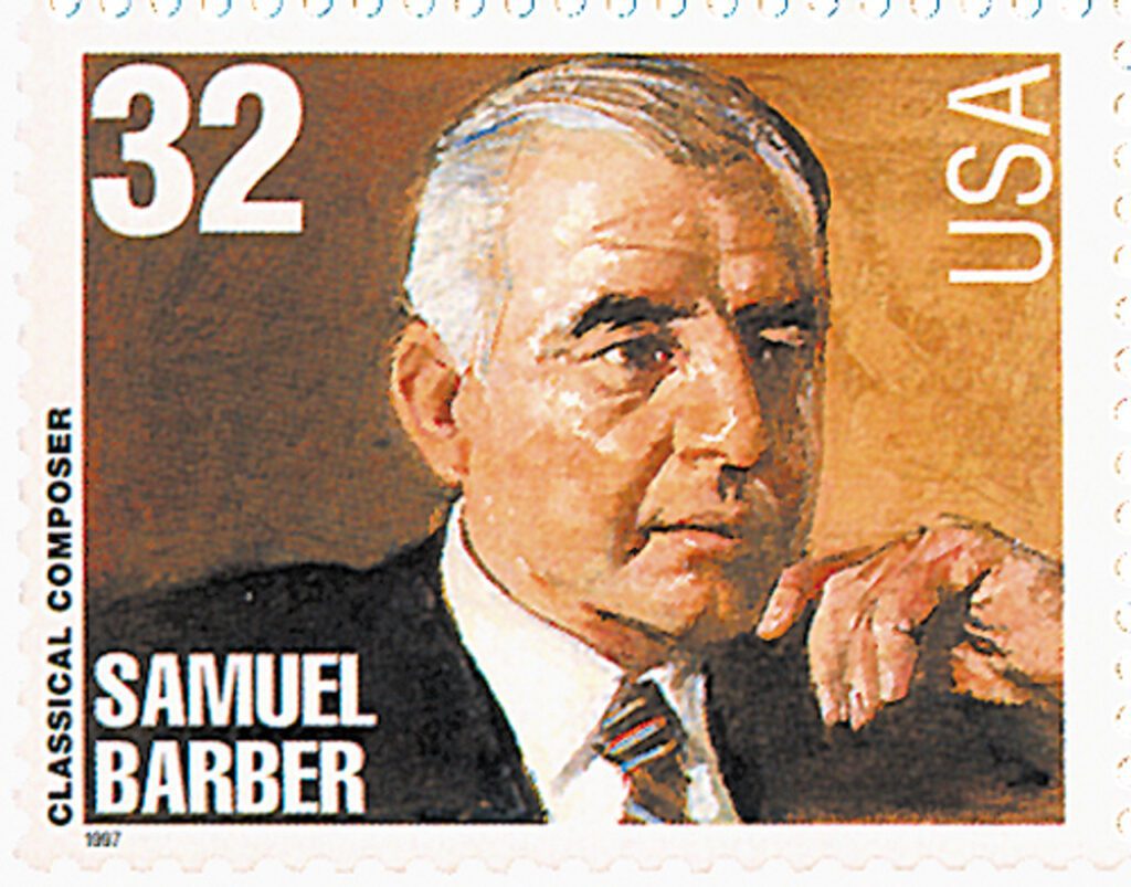 # 3162 - 1997 32c Conductors and Composers: Samuel Barber, Composer