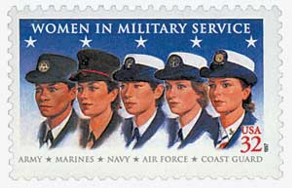 1997 32¢ Women in Military Service