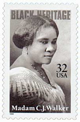 # 3181 - 1998 32c Black Heritage: Madam C. J. Walker
