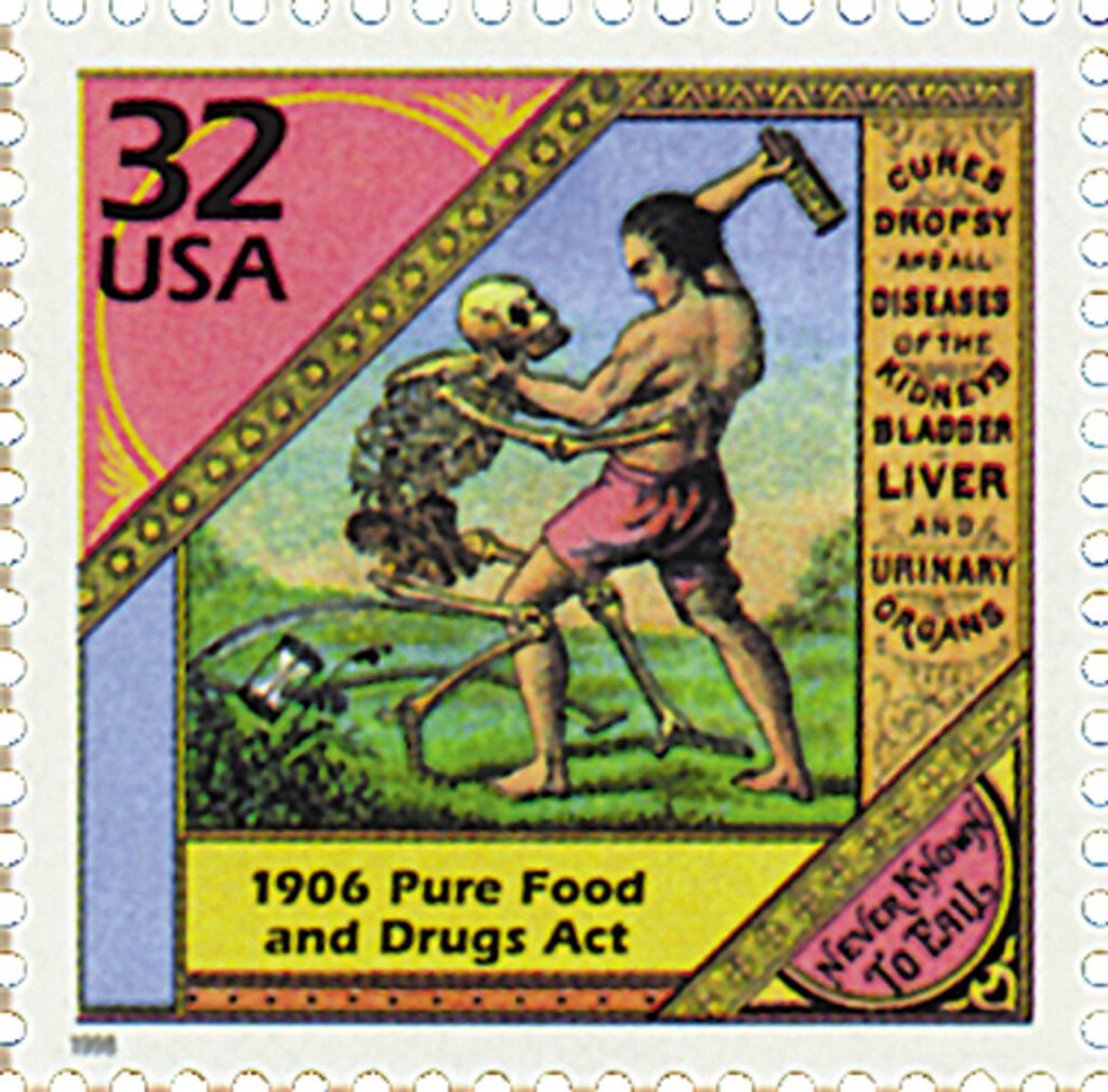 # 3182f - 1998 32c Celebrate the Century - 1900s: Pure Food and Drug Act