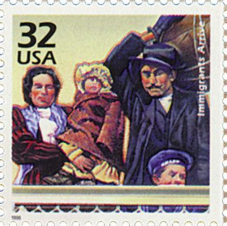 # 3182i - 1998 32c Celebrate the Century - 1900s: Immigrants Arrive