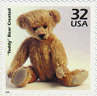 # 3182k - 1998 32c Celebrate the Century - 1900s: "Teddy" Bear Created