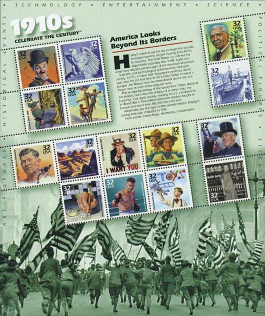 # 3183 - 1998 32c Celebrate the Century: 1910s