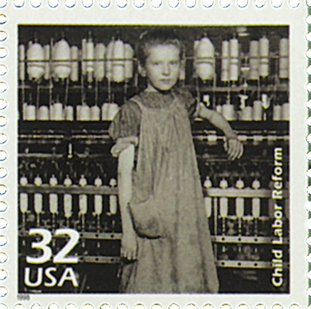 #3183o - 1998 32c Celebrate the Century,1910s: Child Labor Reforms