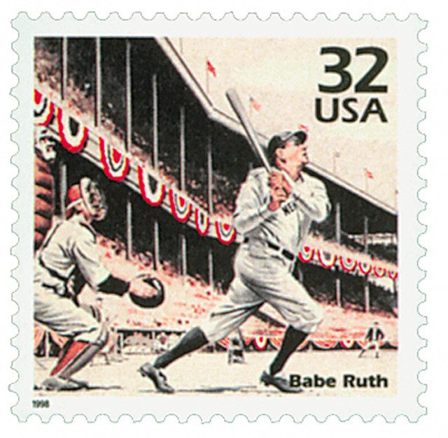 # 3184a - 1998 32c Celebrate the Century - 1920s: Babe Ruth