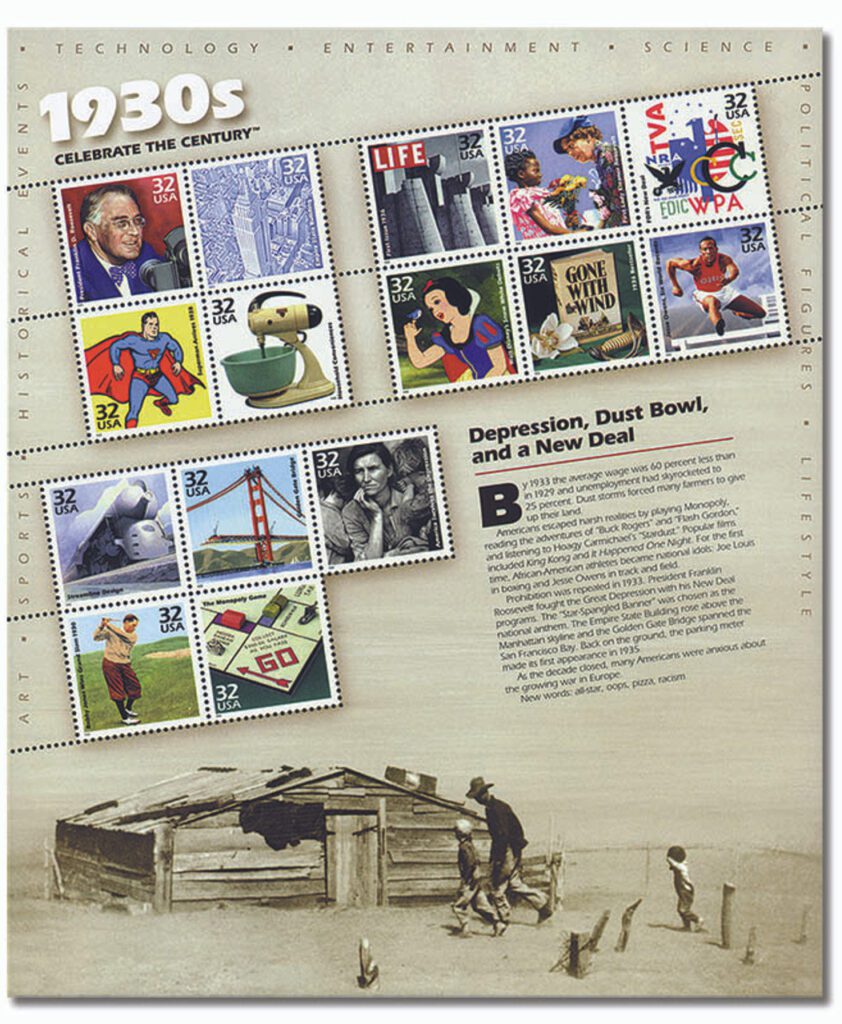 # 3185 - 1998 32c Celebrate the Century: 1930s
