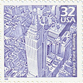 # 3185b - 1998 32c Celebrate the Century - 1930s: Empire State Building