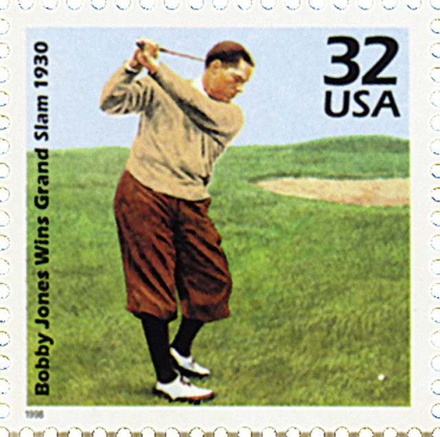 #3185n - 1998 32c Celebrate the Century - 1930s: Bobby Jones Grand Slam
