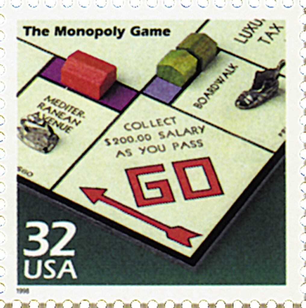 # 3185o - 1998 32c Celebrate the Century - 1930s: The Monopoly Game