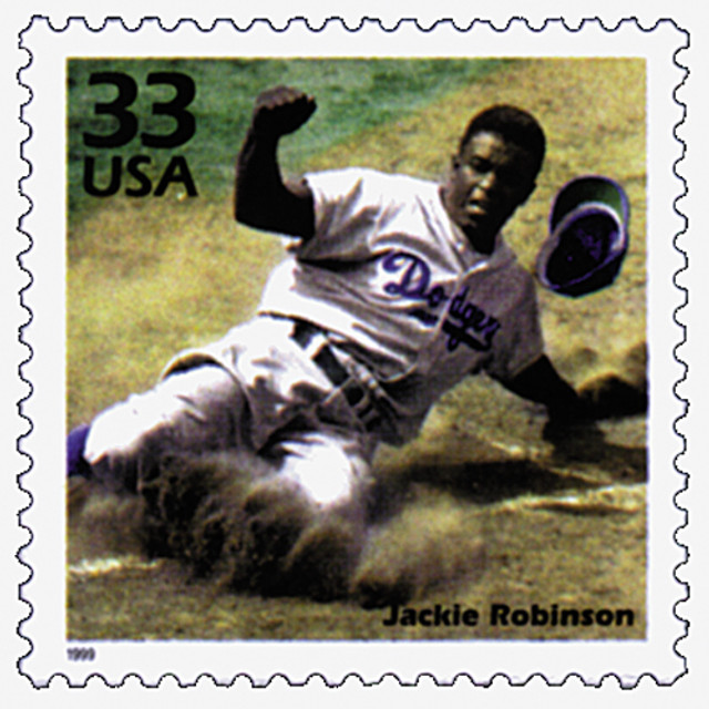 1999 33¢ Celebrate the Century - 1940s: Jackie Robinson
