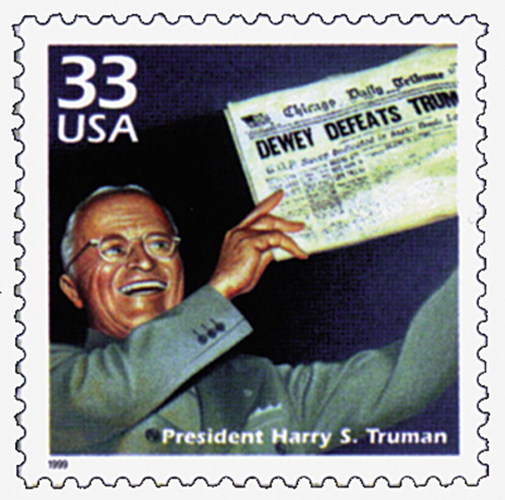 #3186d - 1999 33c Celebrate the Century,1940s: President Harry S. Truman