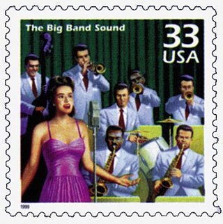 1999 33c Celebrate the Century - 1940s: The Big Band Sound