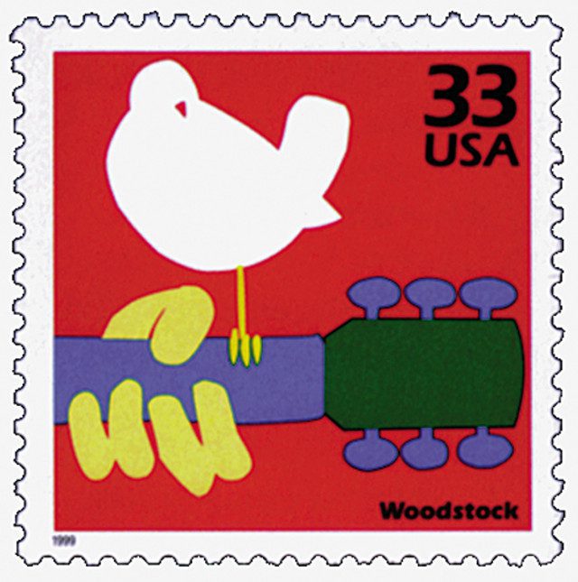 1999 33¢ Celebrate the Century - 1960s: Woodstock