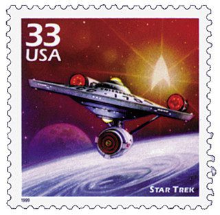 1999 33¢ Celebrate the Century - 1960s: Star Trek
