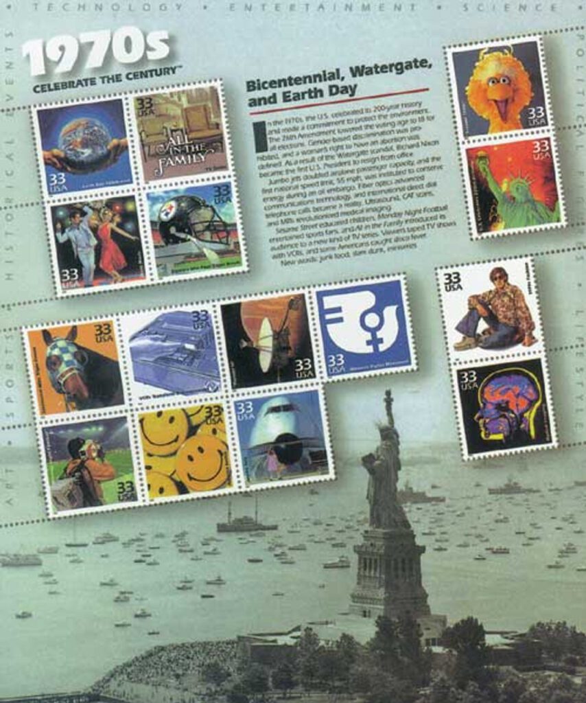 # 3189 - 1999 33c Celebrate the Century: 1970s
