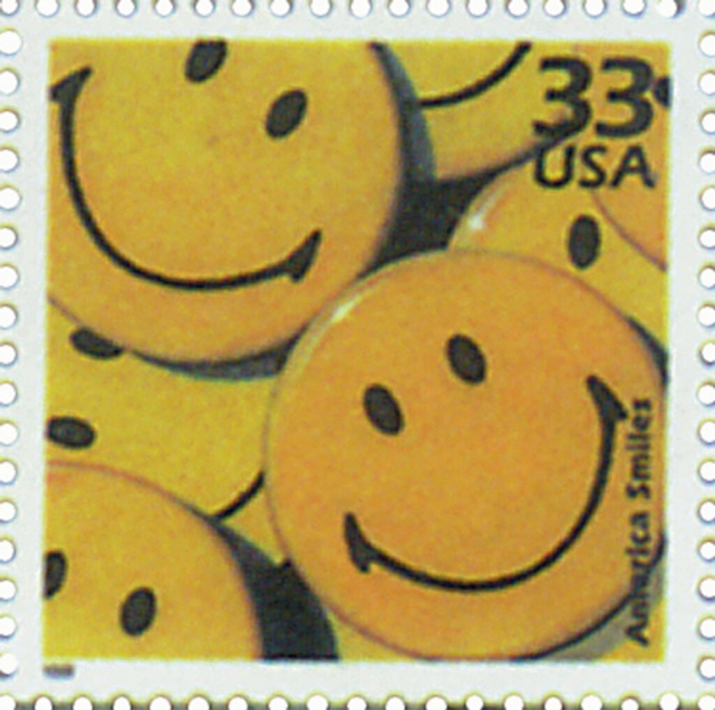 #3189m - 1999 33c Celebrate the Century,1970s: America Smiles