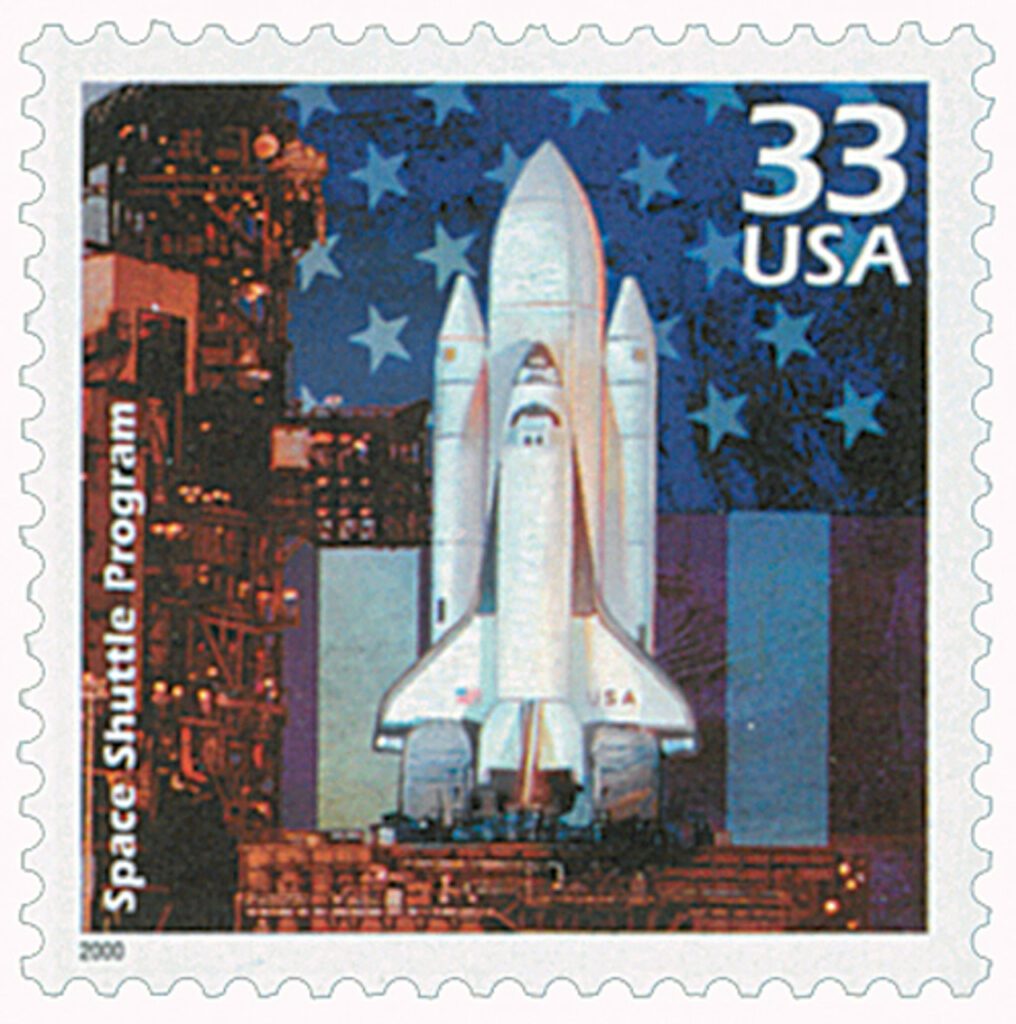 2000 33¢ Celebrate the Century - 1980s: Space Shuttle Program