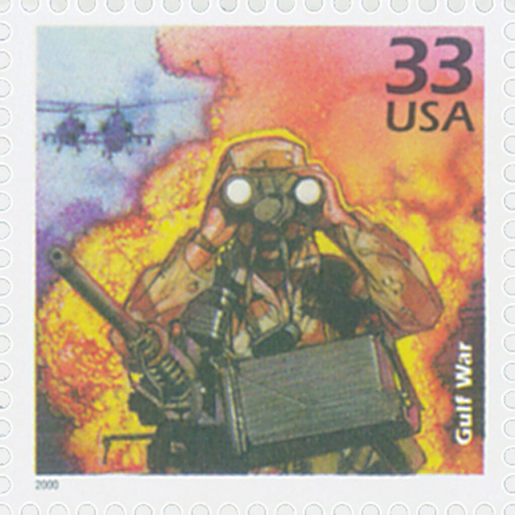 # 3191b - 2000 33c Celebrate the Century - 1990s: Gulf War
