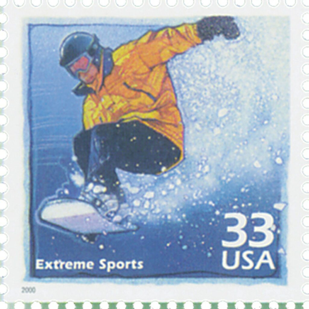 # 3191d - 2000 33c Celebrate the Century - 1990s: Extreme Sports