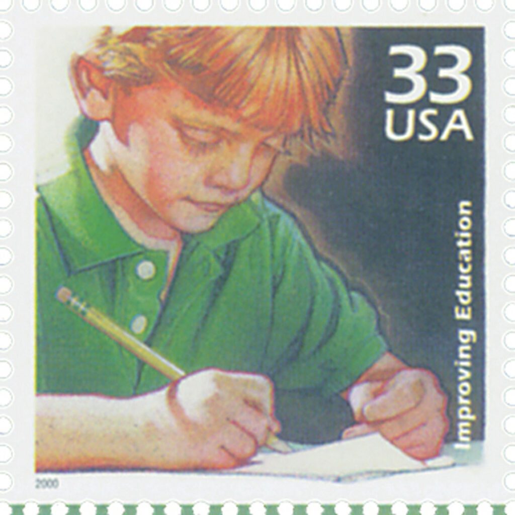 # 3191e - 2000 33c Celebrate the Century - 1990s: Improving Education