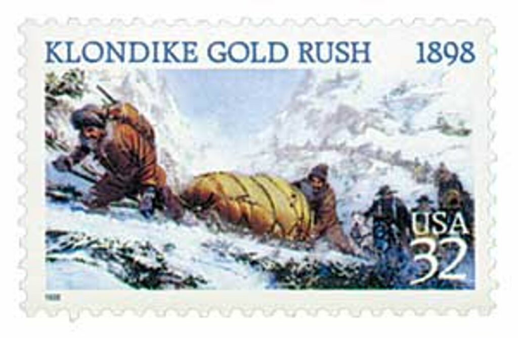 1998 32¢ Klondike Gold Rush
