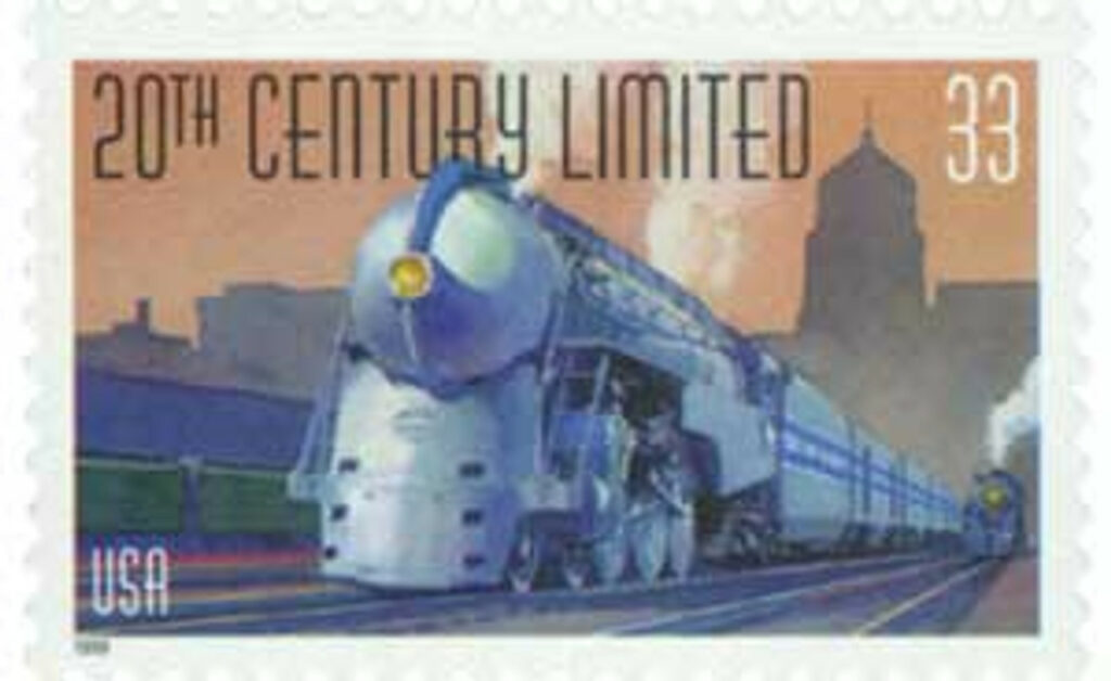 1999 33¢ All Aboard!: 20th Century Limited