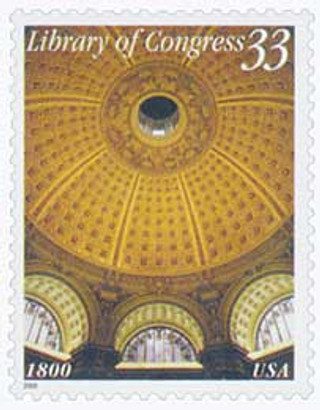 # 3390 - 2000 33c Library of Congress