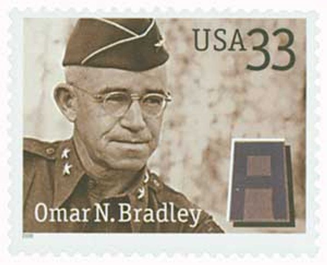 2000 33¢ Distinguished Soldiers: Omar N. Bradley