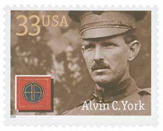 # 3395 - 2000 33c Distinguished Soldiers: Alvin C. York