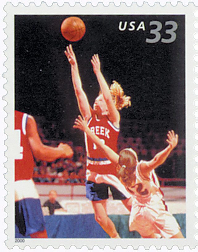 # 3399 - 2000 33c Youth Team Sports: Basketball
