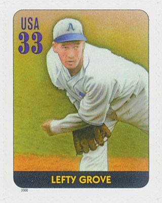 # 3408k - 2000 33c Legends of Baseball: Lefty Grove
