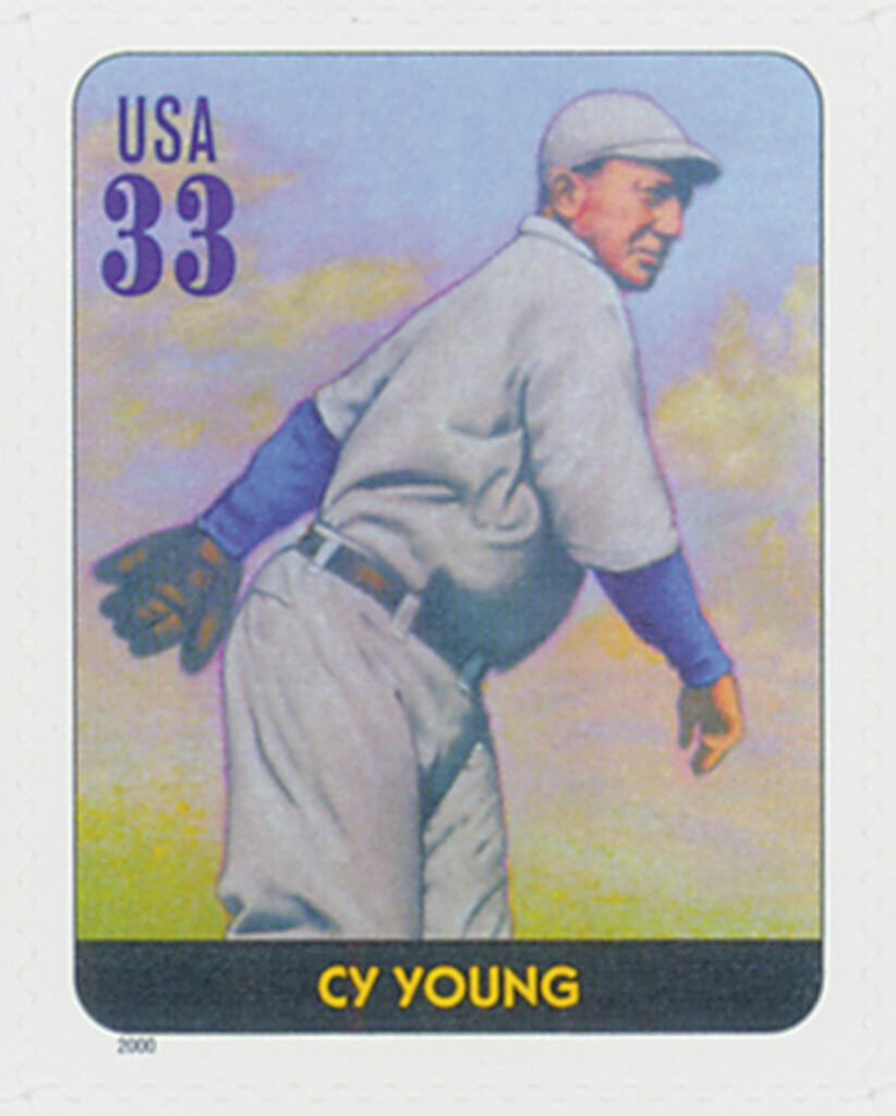 # 3408m - 2000 33c Legends of Baseball: Cy Young