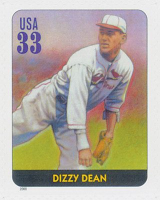 # 3408s - 2000 33c Legends of Baseball: Dizzy Dean