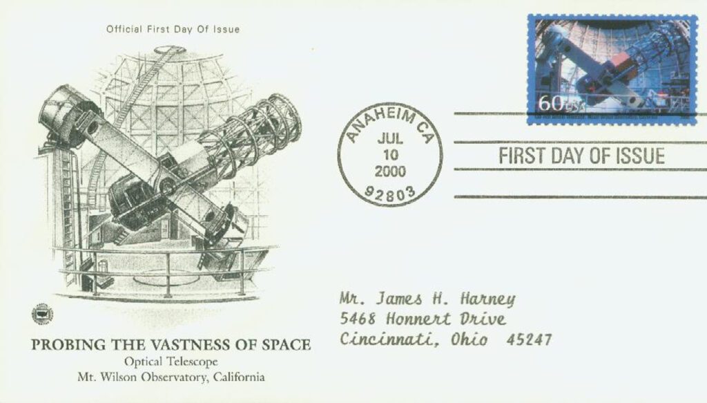 # 3409e - 2000 60c Mount Wilson Observatory FDC
