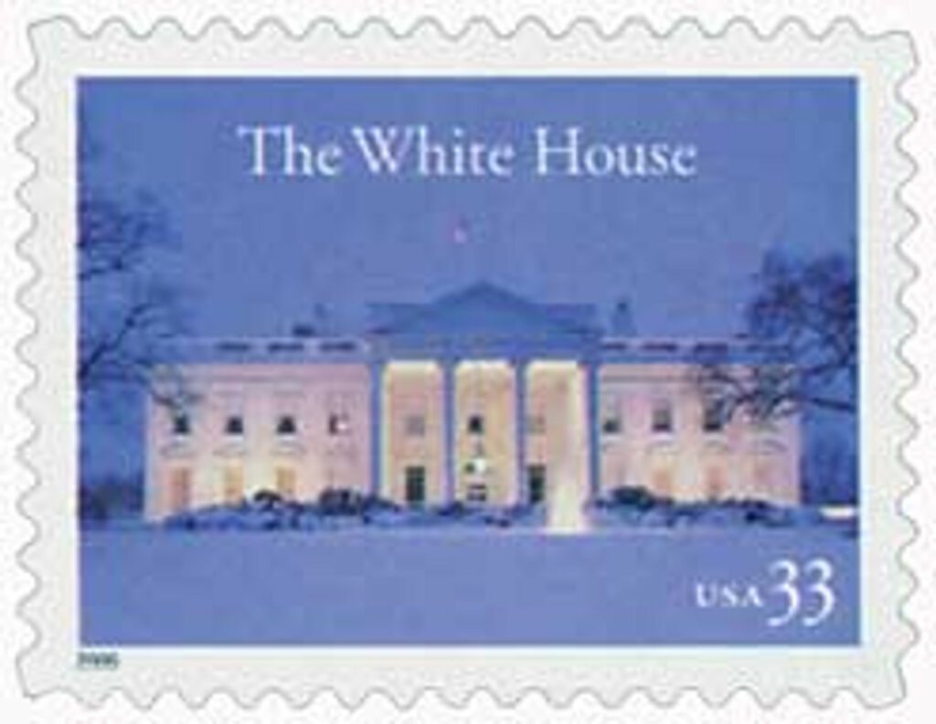 2000 33¢ The White House