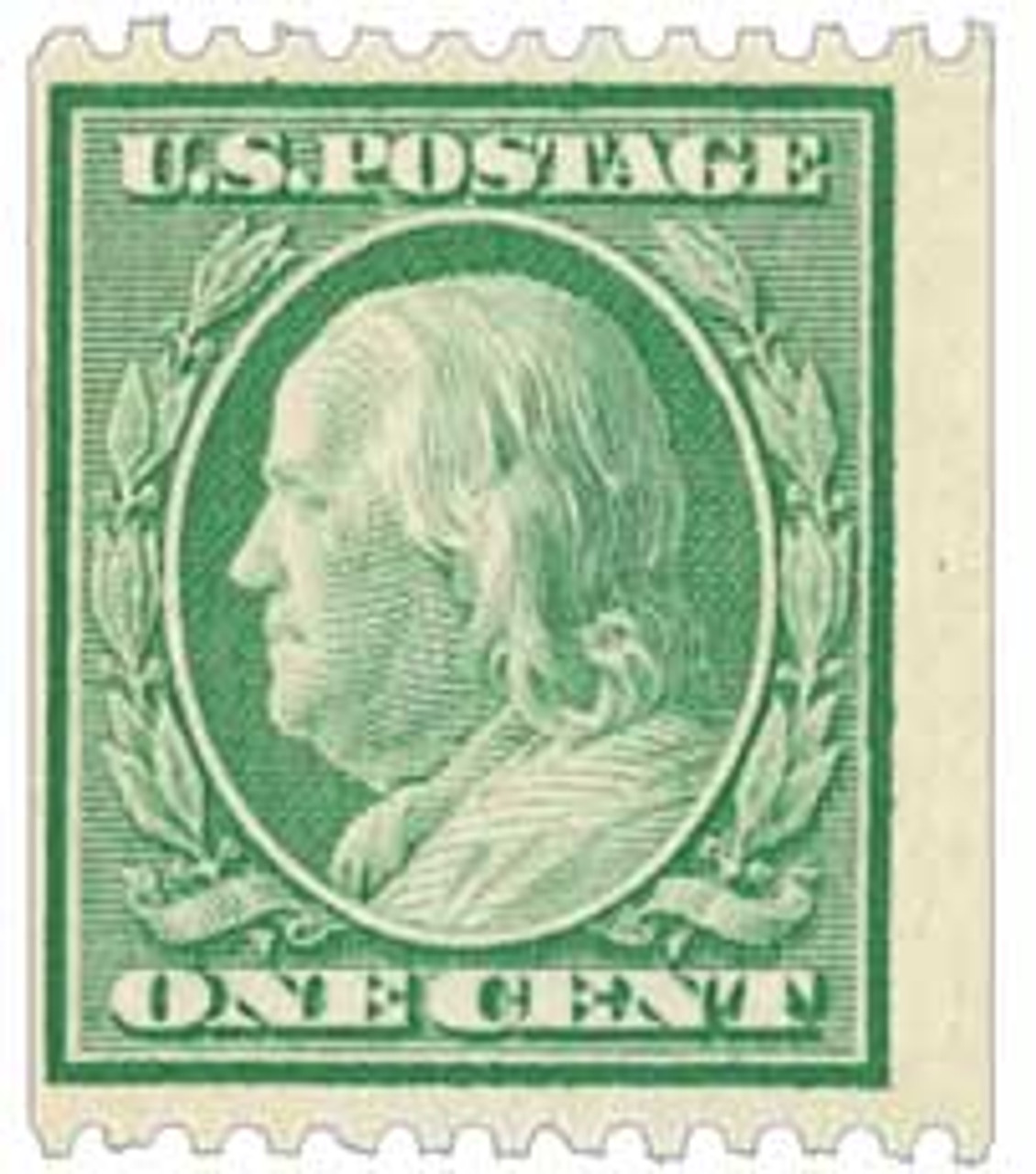 U.S. #348 was issued on this day in 1908.