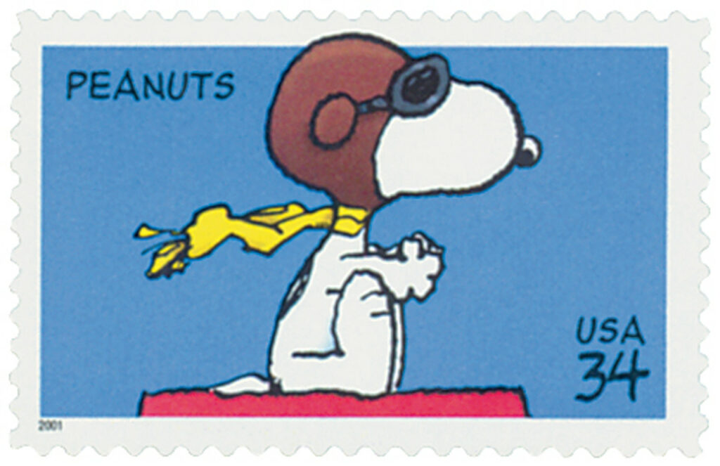 2001 34¢ Peanuts