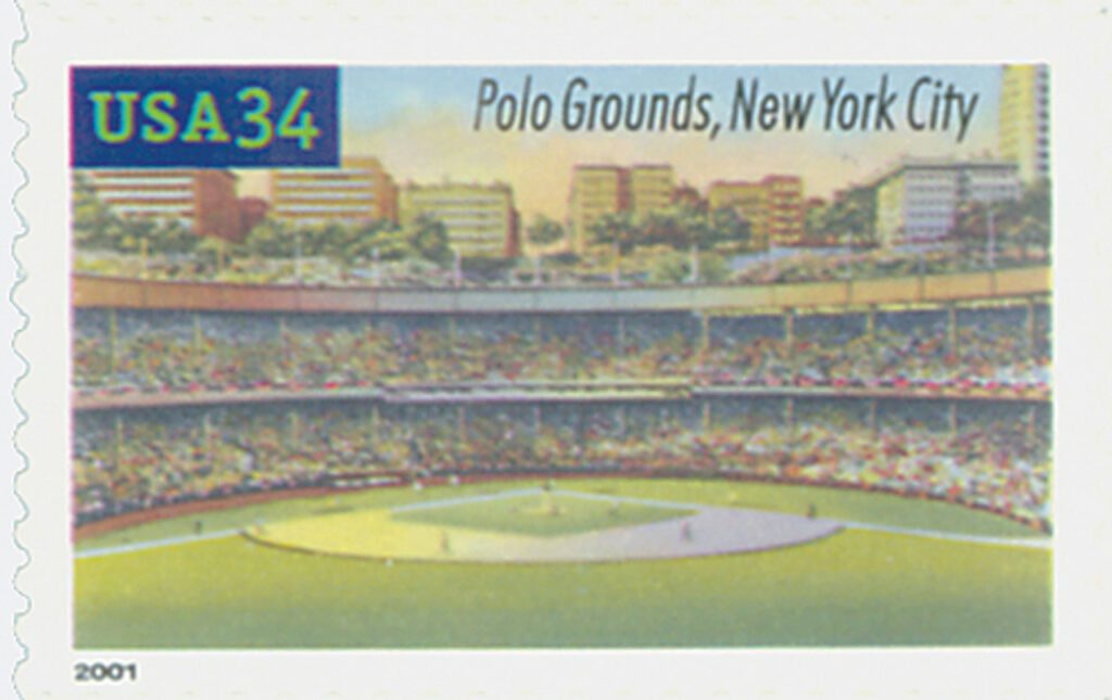 2001 34¢ Legendary Baseball Fields: Polo Grounds