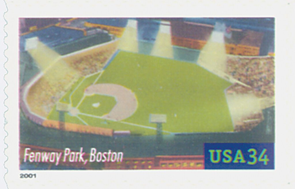 # 3516 - 2001 34c Legendary Baseball Fields: Fenway Park