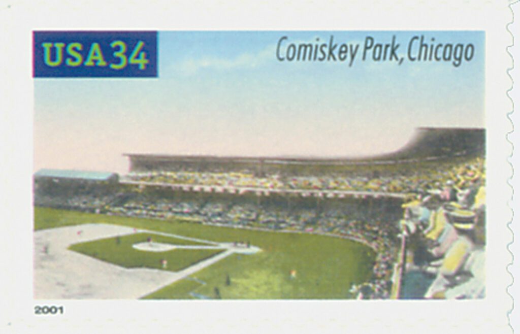 2001 34c Legendary Baseball Fields: Comiskey Park