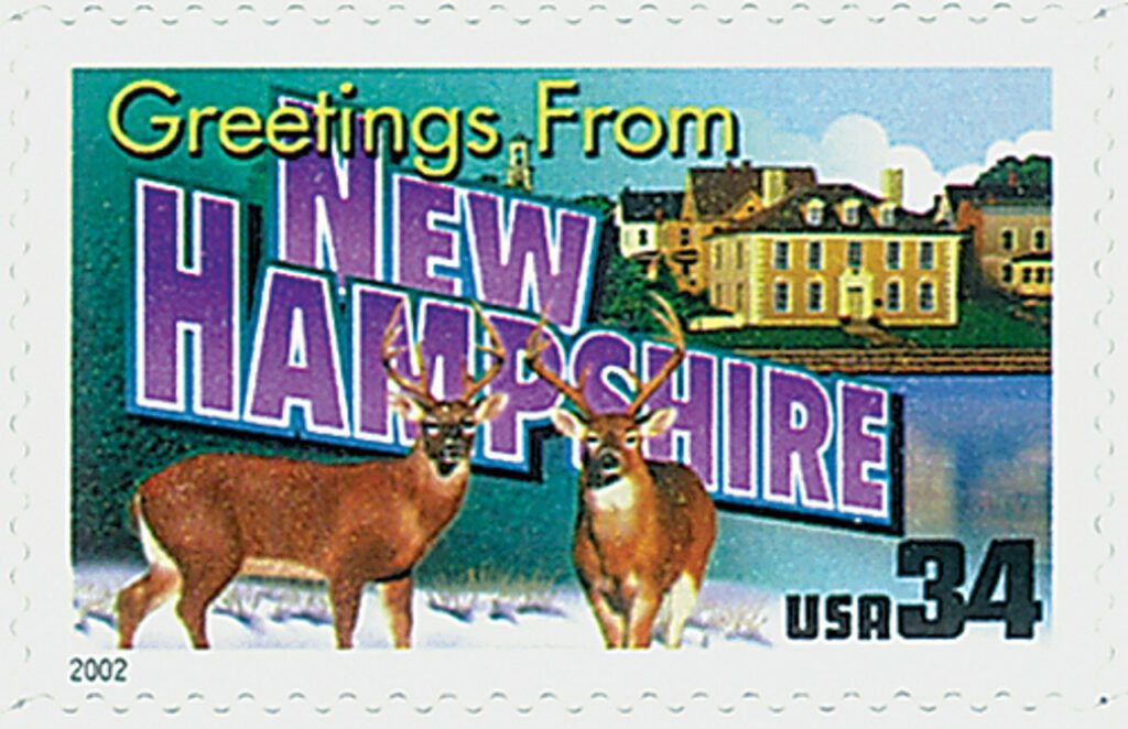 2002 34¢ Greetings From America: New Hampshire