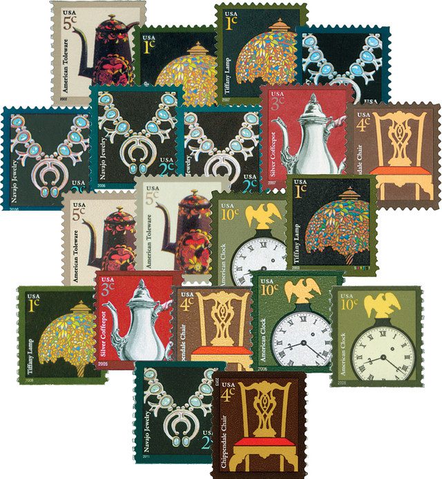 2002-14 American Design Series, Set of 20 stamps