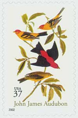 # 3650 - 2002 37c John James Audubon