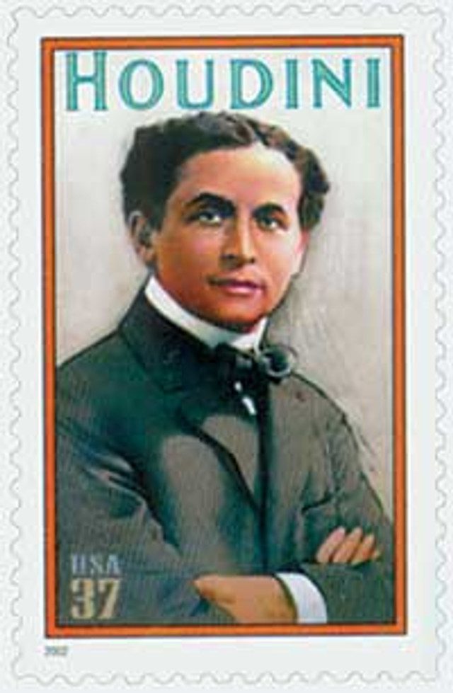 #3651 - 2002 37c Harry Houdini