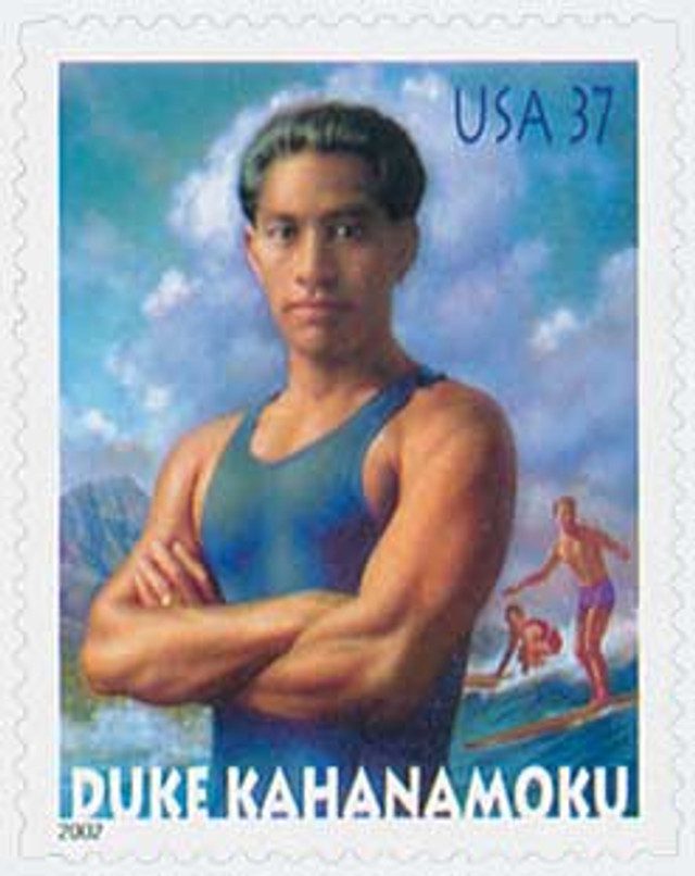 2002 37¢ Duke Kahanamoku