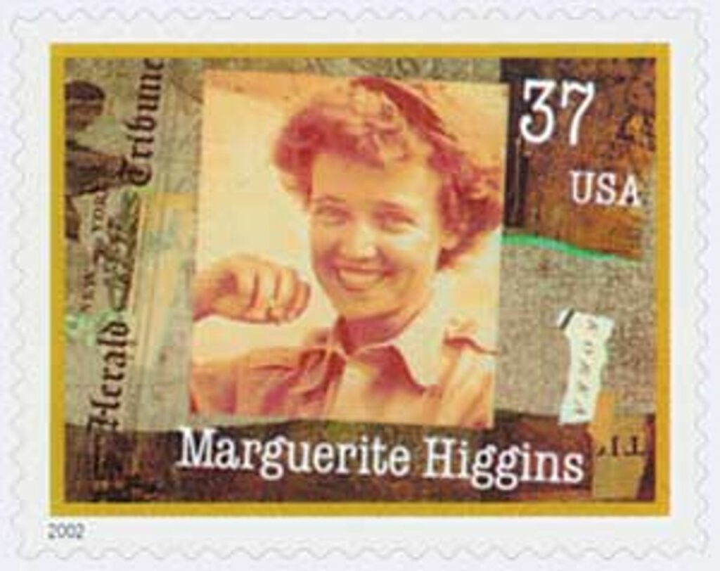2002 37¢ Women in Journalism: Marguerite Higgins